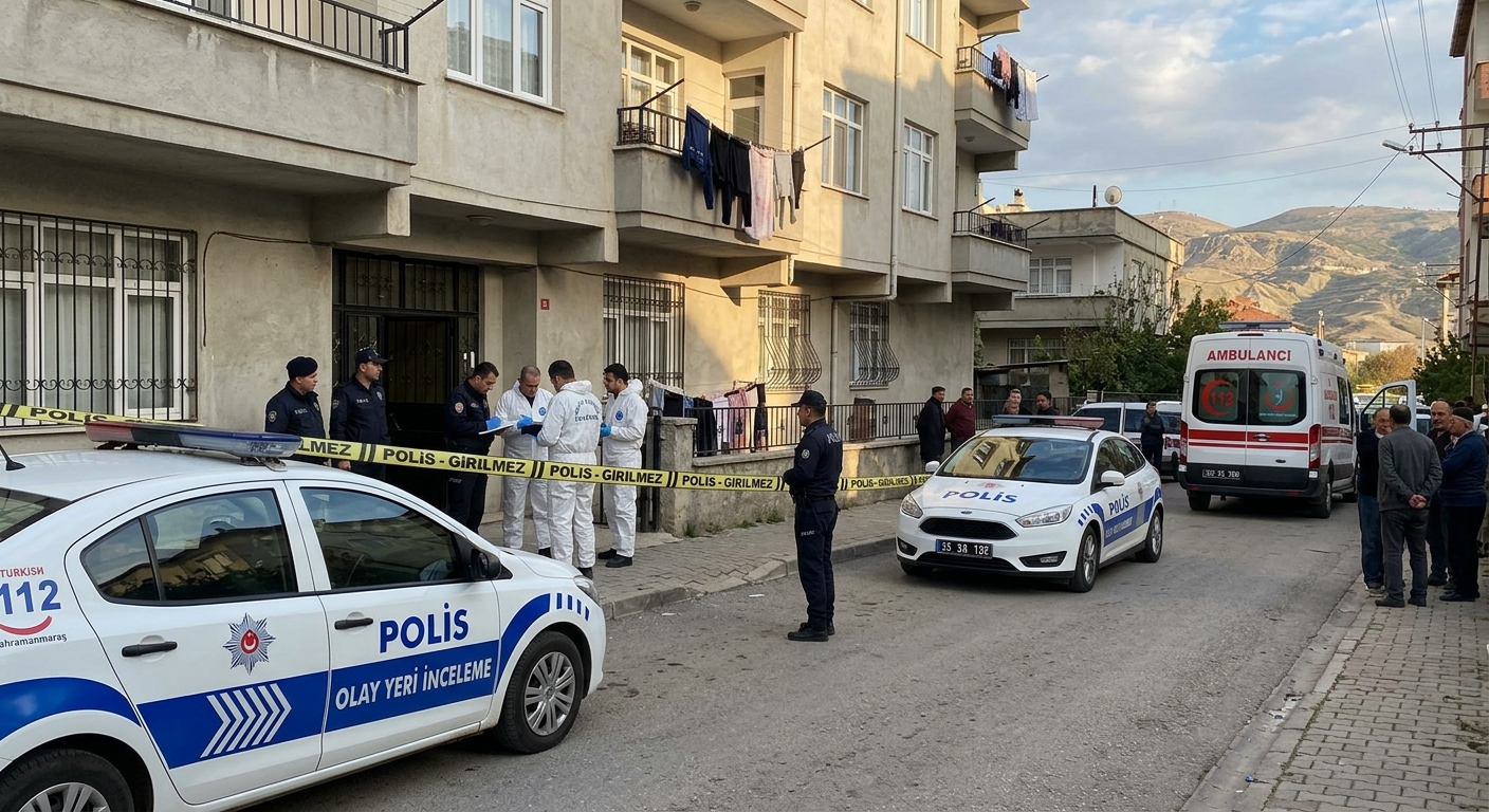 Kahramanmaraş’ta Dehşet! Tartıştığı Babasını Boğazını Keserek Öldürdü